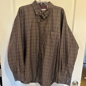 Resistol Ranch men’s gray button down western shirt. Size XL
